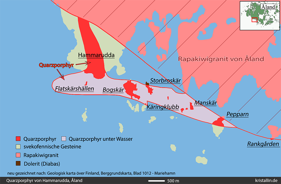 Skizze von Aland