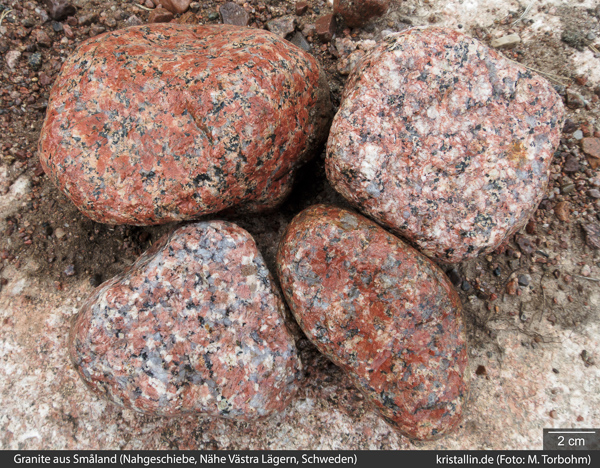 Nahgeschiebe Smaland-Granite