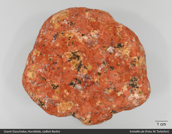 Granit als Geschiebe