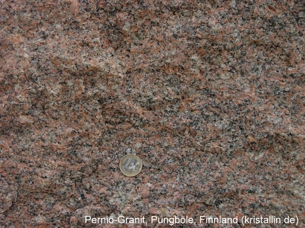 Perni-Granit anstehend