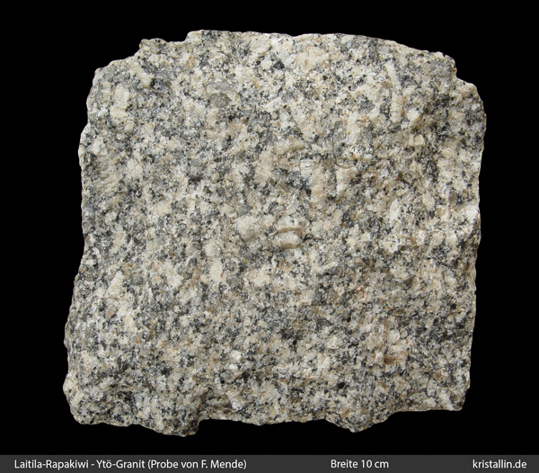 Ytö-Granit - Probe von Mende