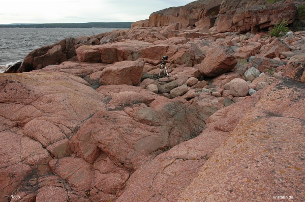Uferfelsen im Rapakivi, Rd, Schweden
