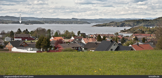 Panorama vom südlichen Langesundsfjord