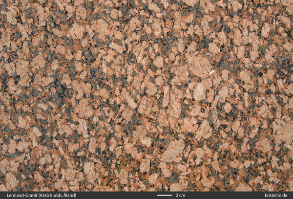 Lemland-Granit auf Ask&ouml; klubb