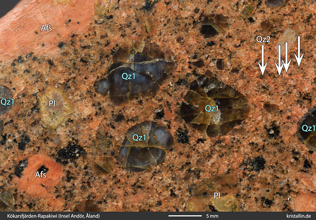 Bild eines Rapakiwi-Granits