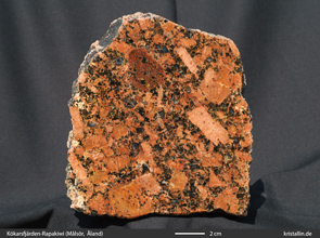 Porphyrischer Rapakiwi von M&aring;ls&ouml;r