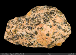 Porphyrischer Rapakiwi von M&aring;ls&ouml;r