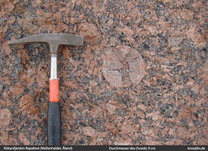 Bild eines Rapakiwi-Granits