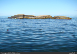 Inre L&auml;gnan ist ein kleiner Felsbuckel