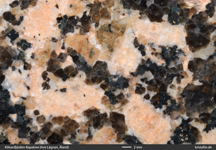 Grobk&ouml;rniger porphyrischer Granit von Inre L&auml;gnan