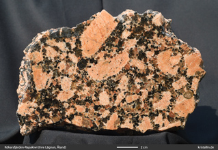 Grobk&ouml;rniger porphyrischer Granit von Inre L&auml;gnan