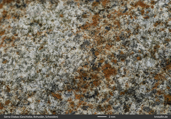 Pyroxen und Plagioklas